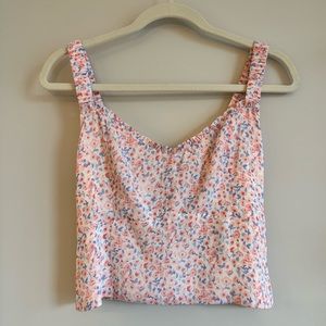 Corset top tank